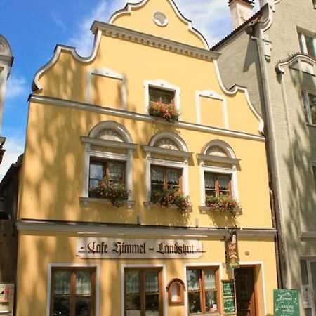 Restaurant-Cafe-Pension Himmel Landshut Exterior foto