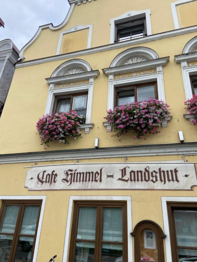 Restaurant-Cafe-Pension Himmel Landshut Exterior foto