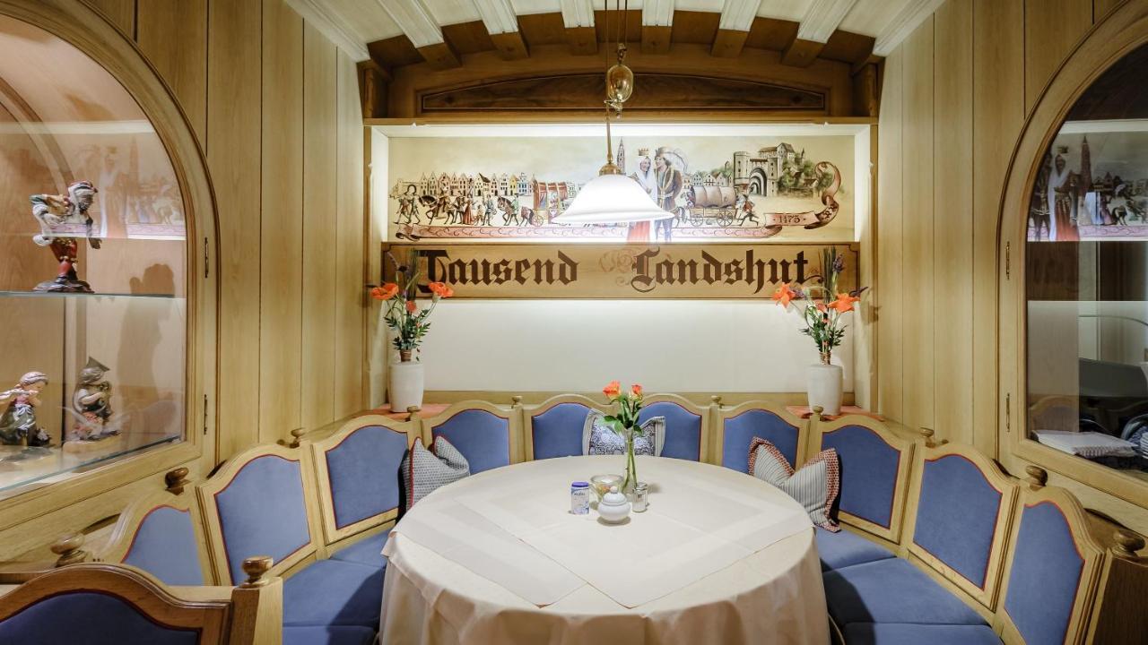 Restaurant-Cafe-Pension Himmel Landshut Exterior foto